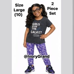 Girls 2 Piece Set Size Large (10)